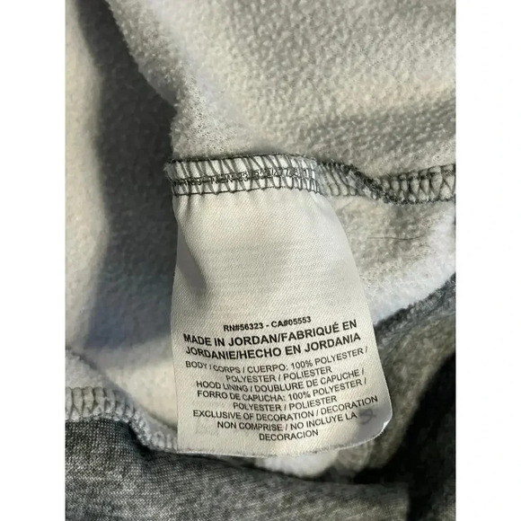 Nike Dri-Fit Cropped Hoodie Women's Size Small Hooded Sweatshirt Swoosh Active - Picture 4 of 6